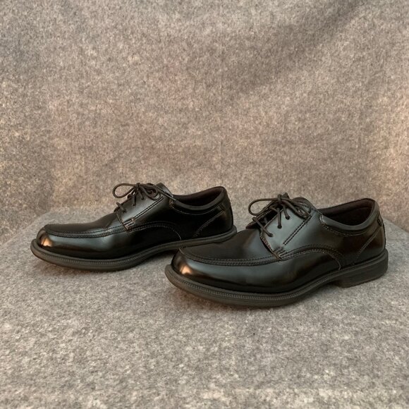 Nunn Bush Kore Men's Black Leather Lace Leather Shoes - Picture 4 of 10